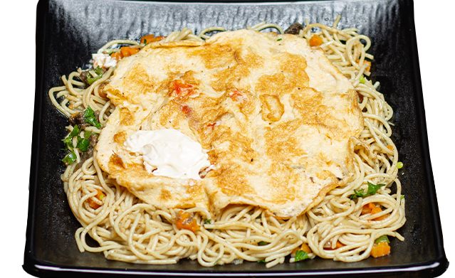 Spaghetti œufs