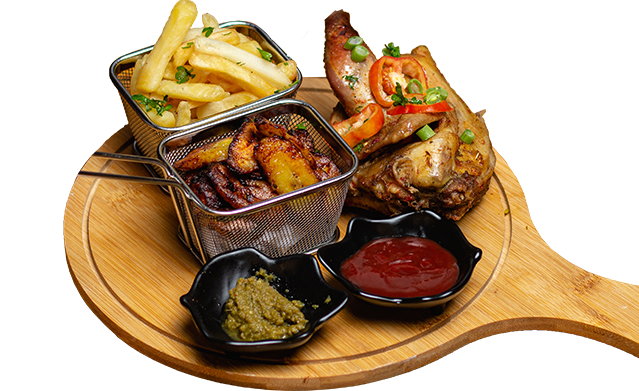 Aloco + Frites Poulet