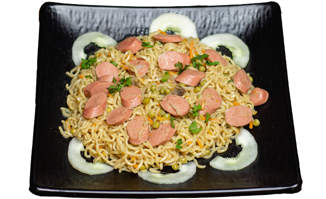 Indomie saucisse