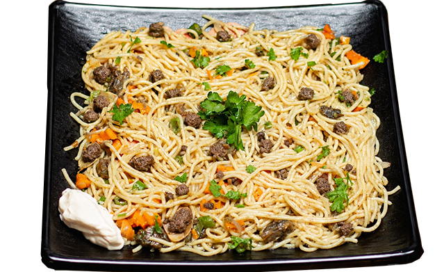 Spaghetti viande simple